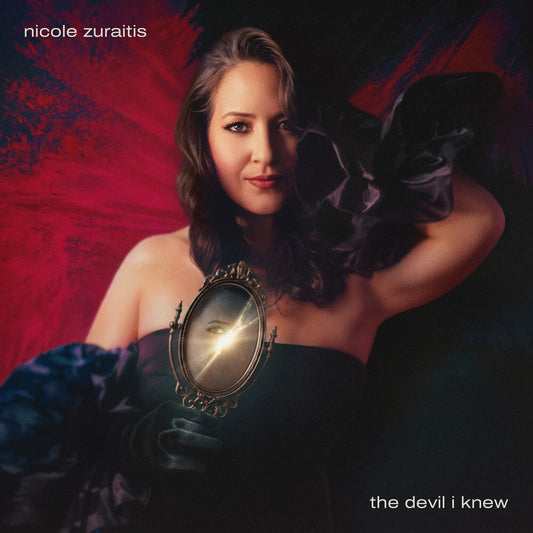 the album cover for Nicole Zuraitis - Devil I Knew