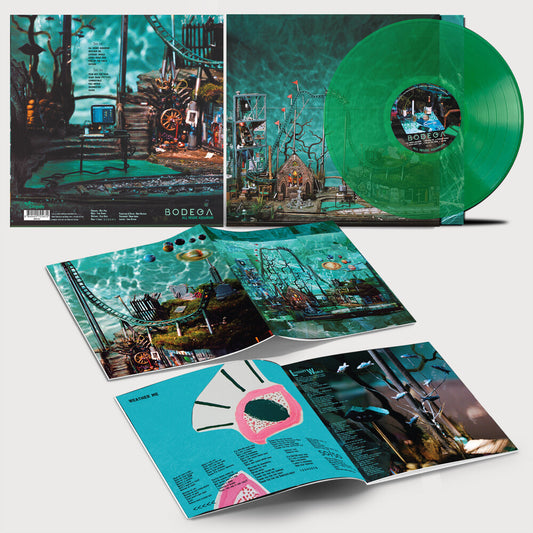 the album cover for Bodega - All Inside Aquarium [Indie Exclusive Transparent Green]