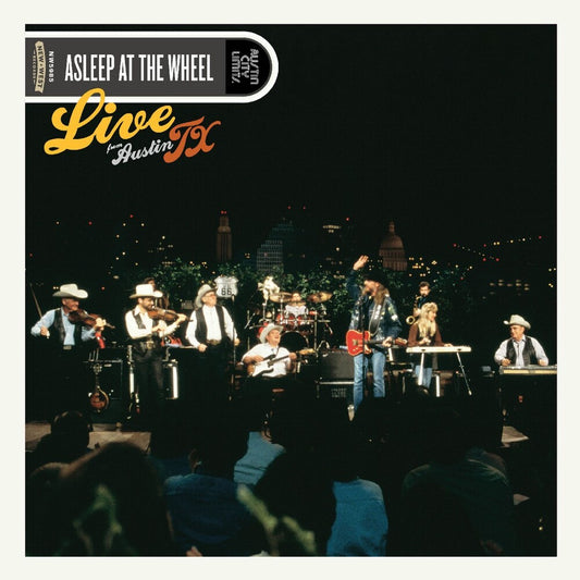 the album cover for Asleep At The Wheel - Live From Austin, Tx [Indie Exclusive] Red, White, Blue (Blue)