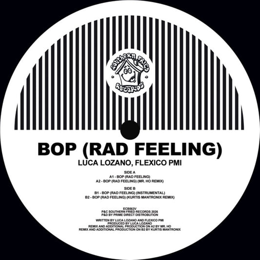 the album cover for Luca Lozano - Bop (Rad Feeling)