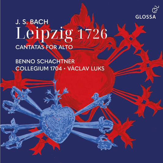the album cover for Collegium1704 / Luks, Vaclav - Bach: Cantatas for Alto