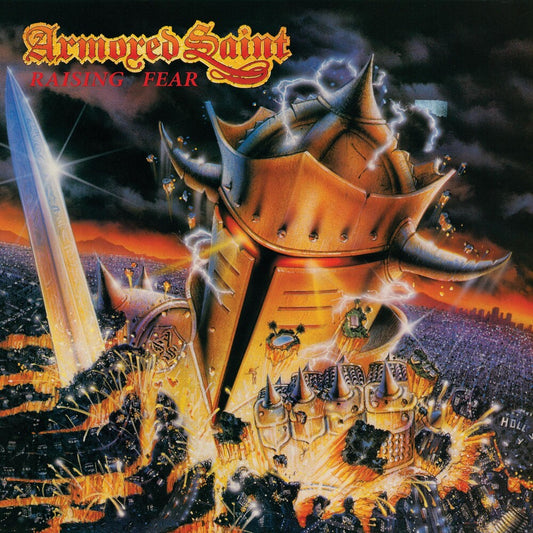 the album cover for Armored Saint - Armored Saint - Raising Fear