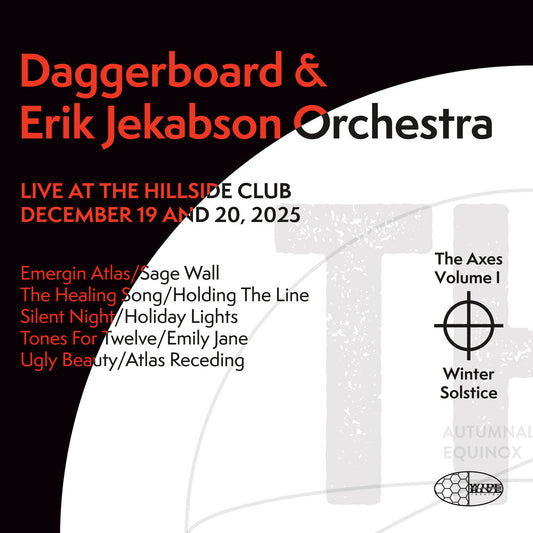 the album cover for Daggerboard & Erik Jekabson  Orchestra - Axes Volume Iv: Winter Solstice