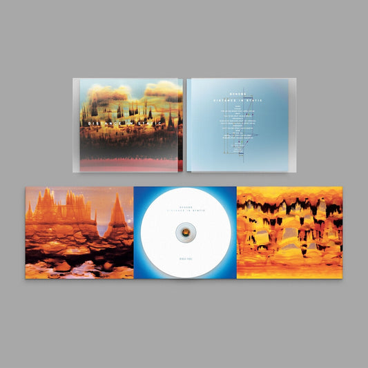the album cover for Bonobo - Distance in Static (Indie Exclusive) [Autographed]