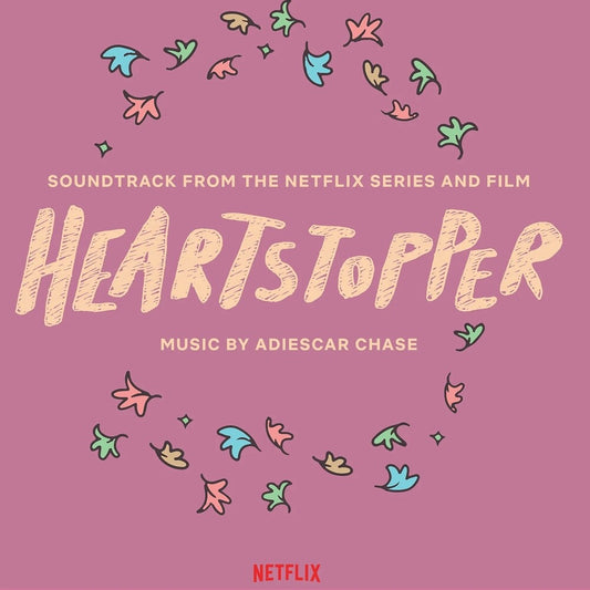 the album cover for Adiescar Chase  (Blue) (Colv) (Ltd) (Ogv) (Org) - Heartstopper - O.S.T. [Indie Exclusive] (Blue) [Colored Vinyl] [Limited Edition]