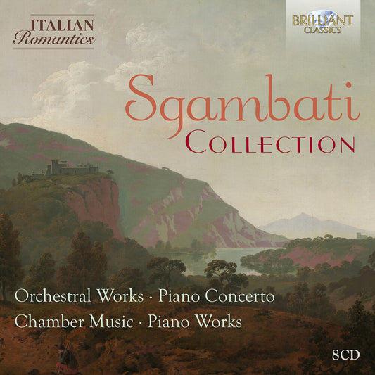 the album cover for Federica Gaia Caporiccio - Sgambati Collection (Italian Romantics Series)