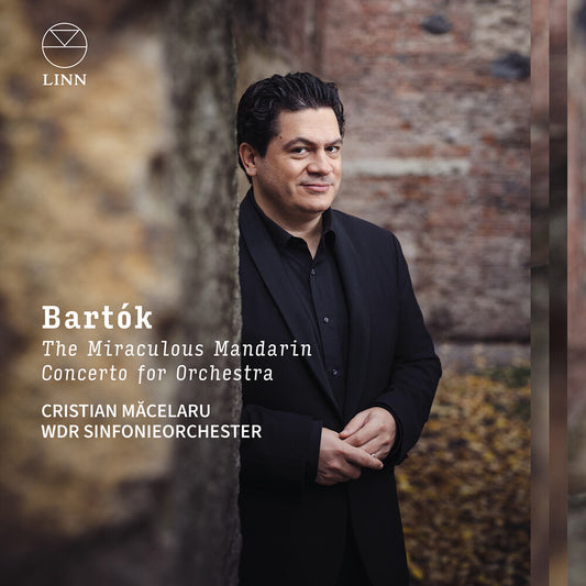 the album cover for Cristian Macelaru - Bartok: The Miraculous Mandarin & Con For Orch