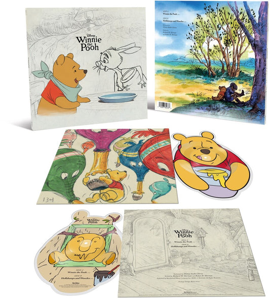 the album cover for Winnie The Pooh - Winnie The Pooh / Heffalumps And Woozles (10in)