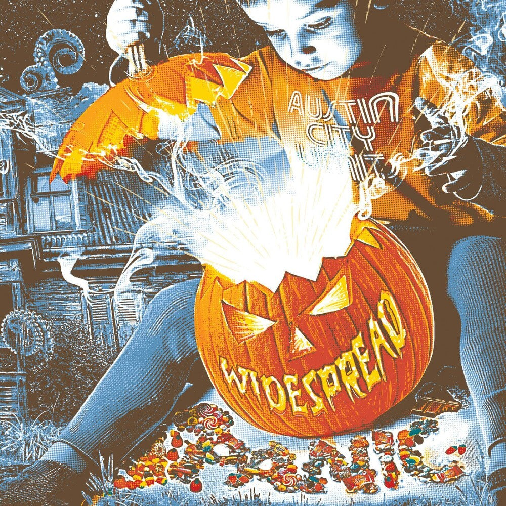 the album cover for Widespread Panic - Live From Austin TX [Indie Exclusive Rainbow Splatter]