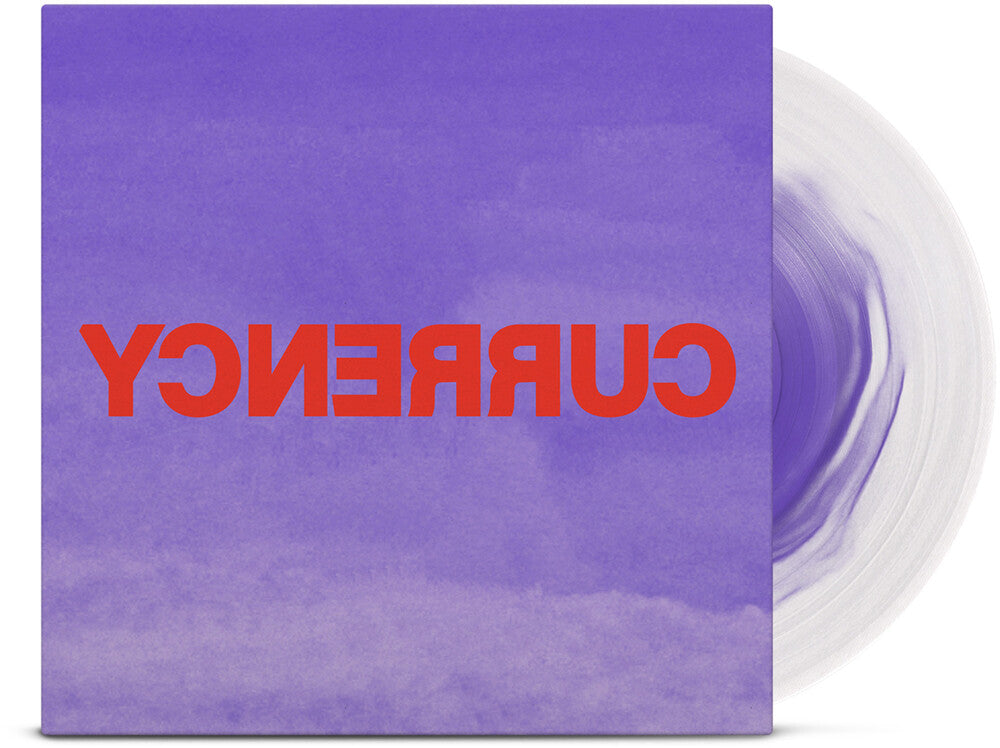 the album cover for Anberlin - CURRENCY [Indie Exclusive Clear in Violet]