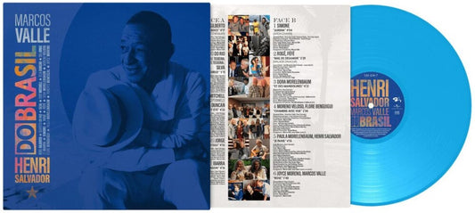 the album cover for Henri Salvador - Henri Salvador Do Brasil (Blue) [Colored Vinyl]
