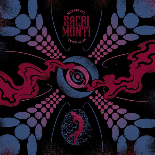 the album cover for Sacri Monti - Retrieval - Garnet Red [Colored Vinyl] (Red)
