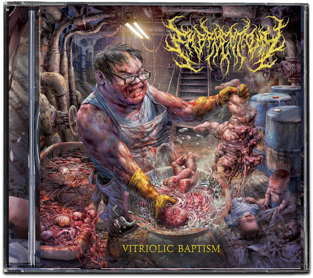 the album cover for Embryectomy - Vitriolic Baptism (Jewl)