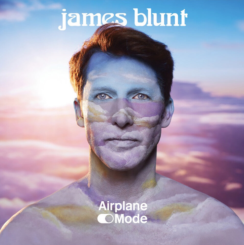 the album cover for James Blunt - Airplane Mode (Red Eye Edition) [Deluxe] [Digipak]