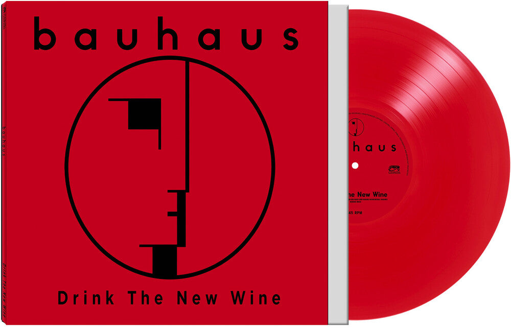 the album cover for Bauhaus - Drink The Wine [Red]