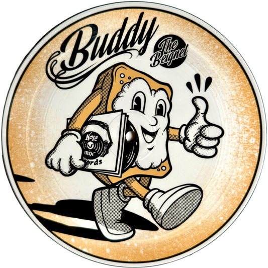 the album cover for Buddy The Beignet - Beats & Beignets Vol. 1 [7" Picture Disc Vinyl]