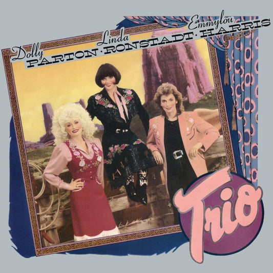 the album cover for Dolly Parton - "trio "