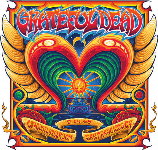 the album cover for Grateful Dead - Carousel Ballroom San Francisco Ca 2/14/68 (Live)