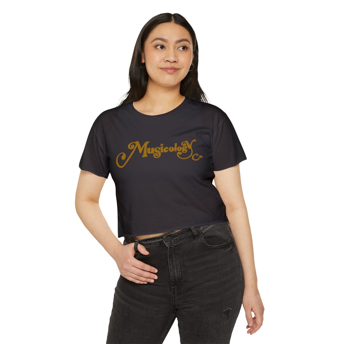 Women's Festival Crop Top Logo Tee