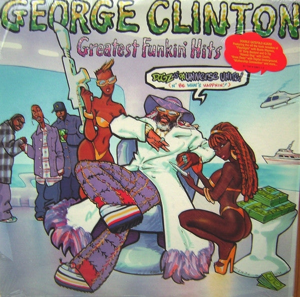 George Clinton : Greatest Funkin' Hits (2xLP, Album, Red)