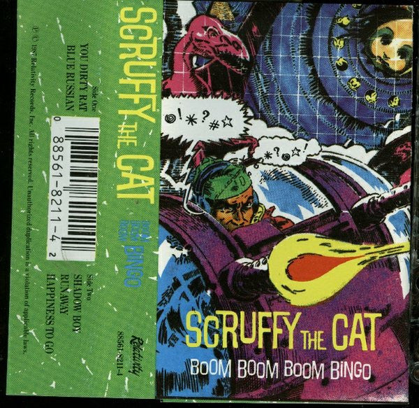 Scruffy The Cat : Boom Boom Boom Bingo (Cass, EP)