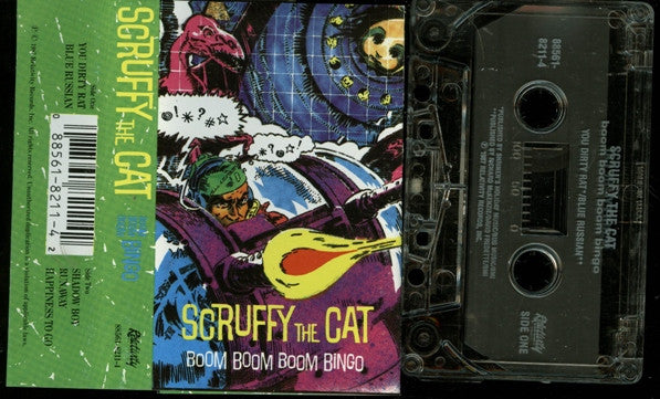 Scruffy The Cat : Boom Boom Boom Bingo (Cass, EP)