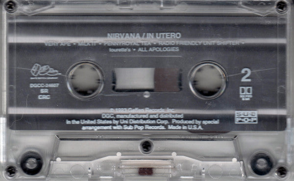 Nirvana : In Utero (Cass, Album, Club)