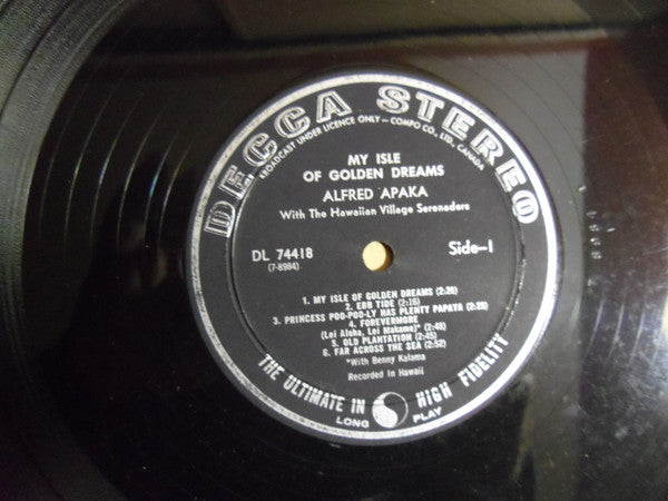 Alfred Apaka : My Isle Of Golden Dreams (LP, Album)