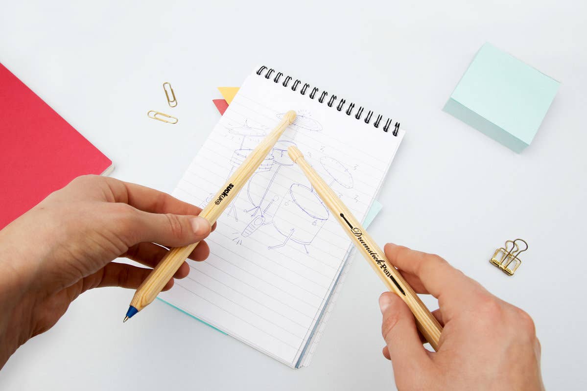 Drumstick Pens: Blue