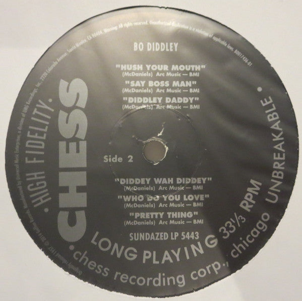 Bo Diddley : Bo Diddley (LP, Album, Mono, RE, 180)