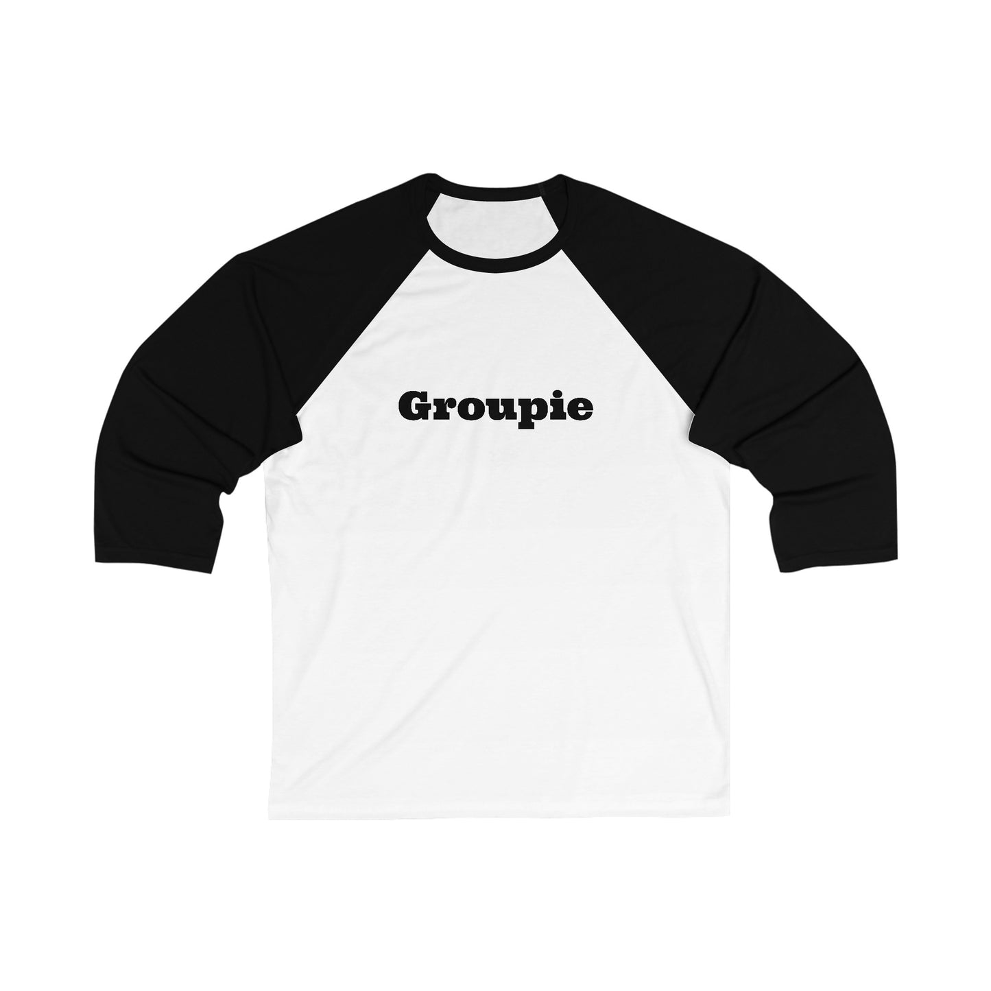 Groupie 3\4 Sleeve Baseball Tee