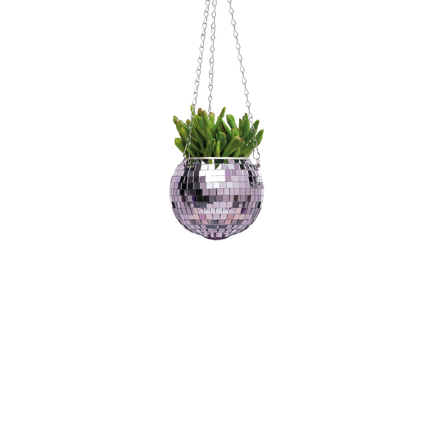 Disco Ball Hanging Planter (4 in)