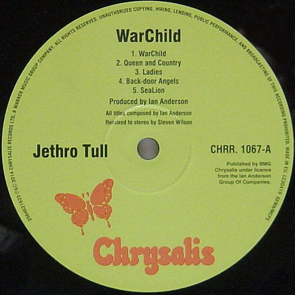 Jethro Tull : WarChild (The 40th Anniversary Edition) (LP, Album, RE, 180)