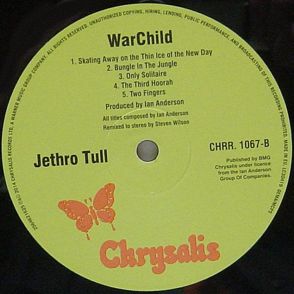 Jethro Tull : WarChild (The 40th Anniversary Edition) (LP, Album, RE, 180)