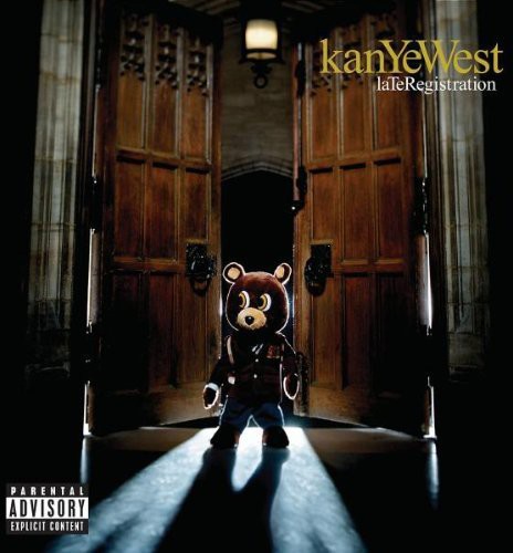 the album cover for Kanye West - Late Registration