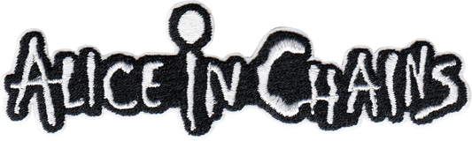 Patch - Alice In Chains - Black And White Logo