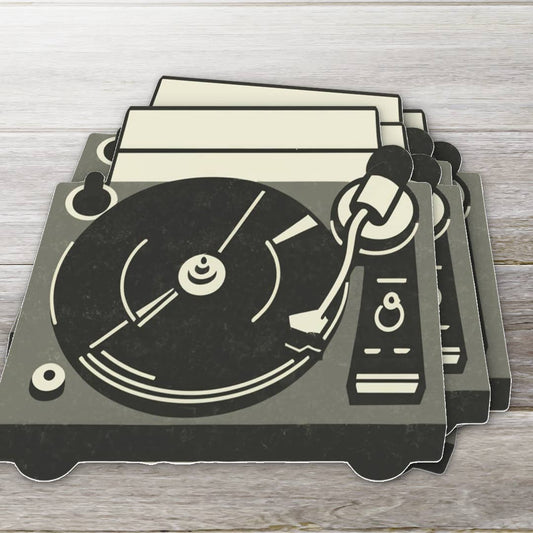 Old School Turntable - Record Player Sticker 2: 2