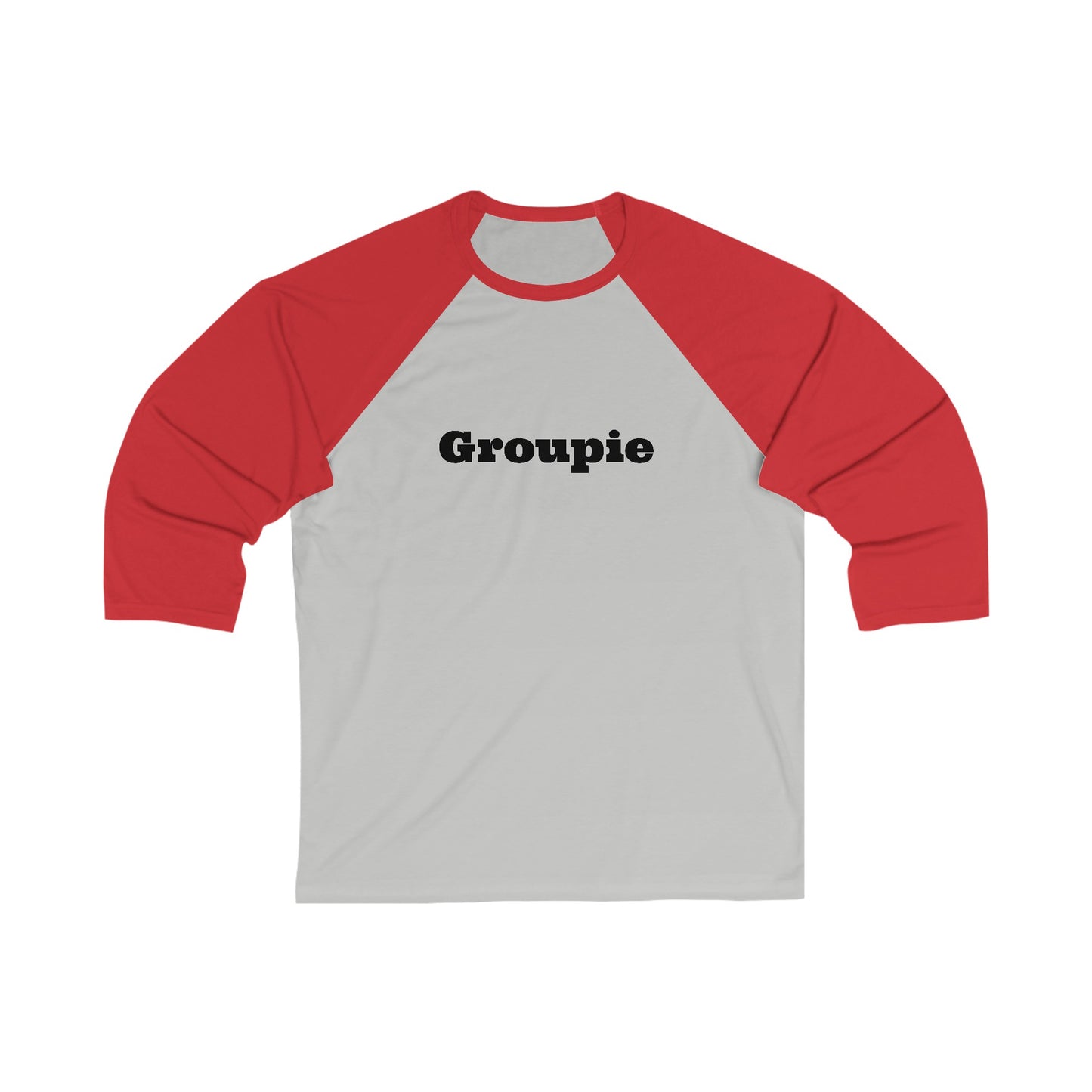 Groupie 3\4 Sleeve Baseball Tee