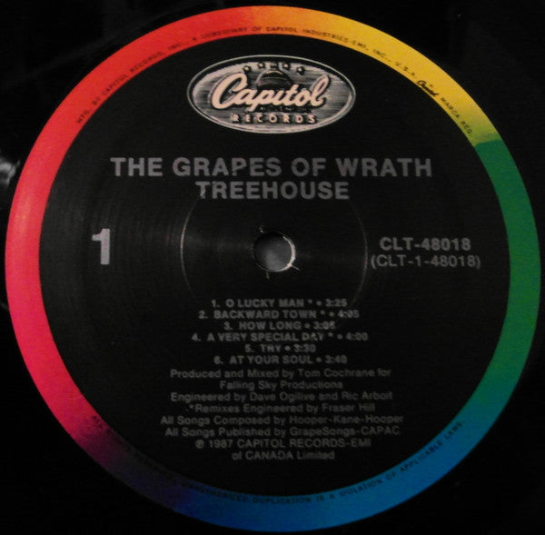 The Grapes Of Wrath : Treehouse (LP, Album)