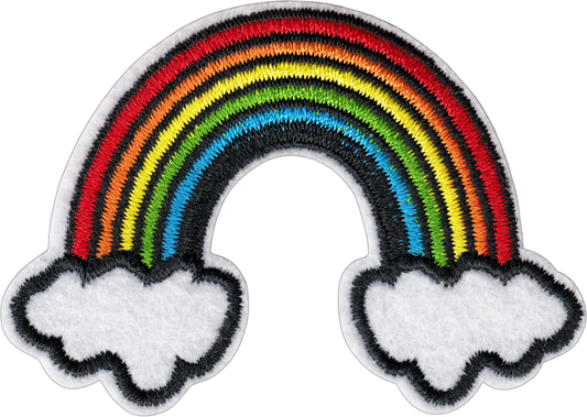 Patch - Rainbow - Pride Arch With Clouds