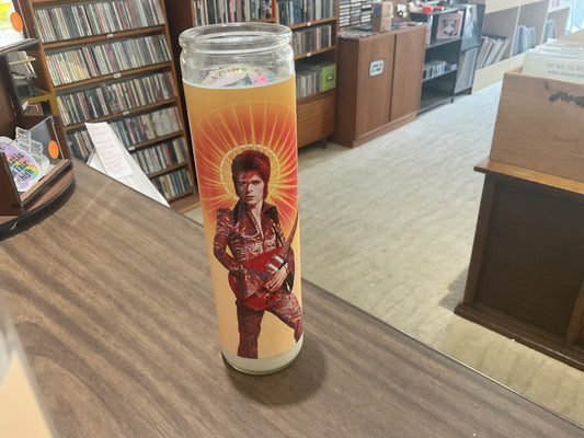 David Bowie candle