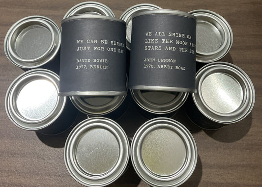 SugarBoo Quote candles