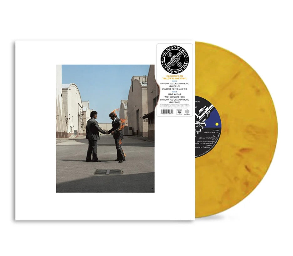 Pink Floyd - Wish You Were Here LP (yellow flame)