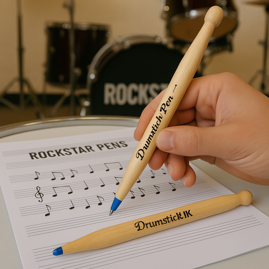 Drumstick Pens: Blue