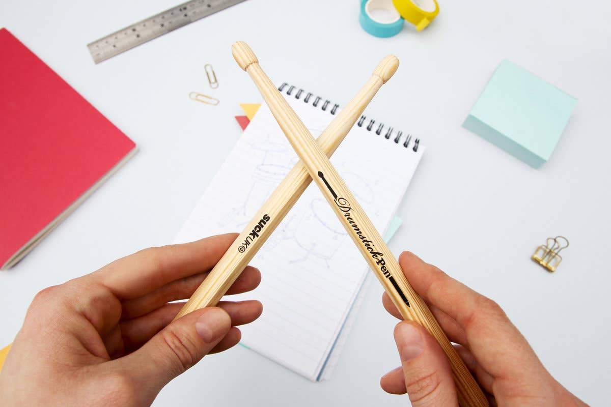 Drumstick Pens: Blue