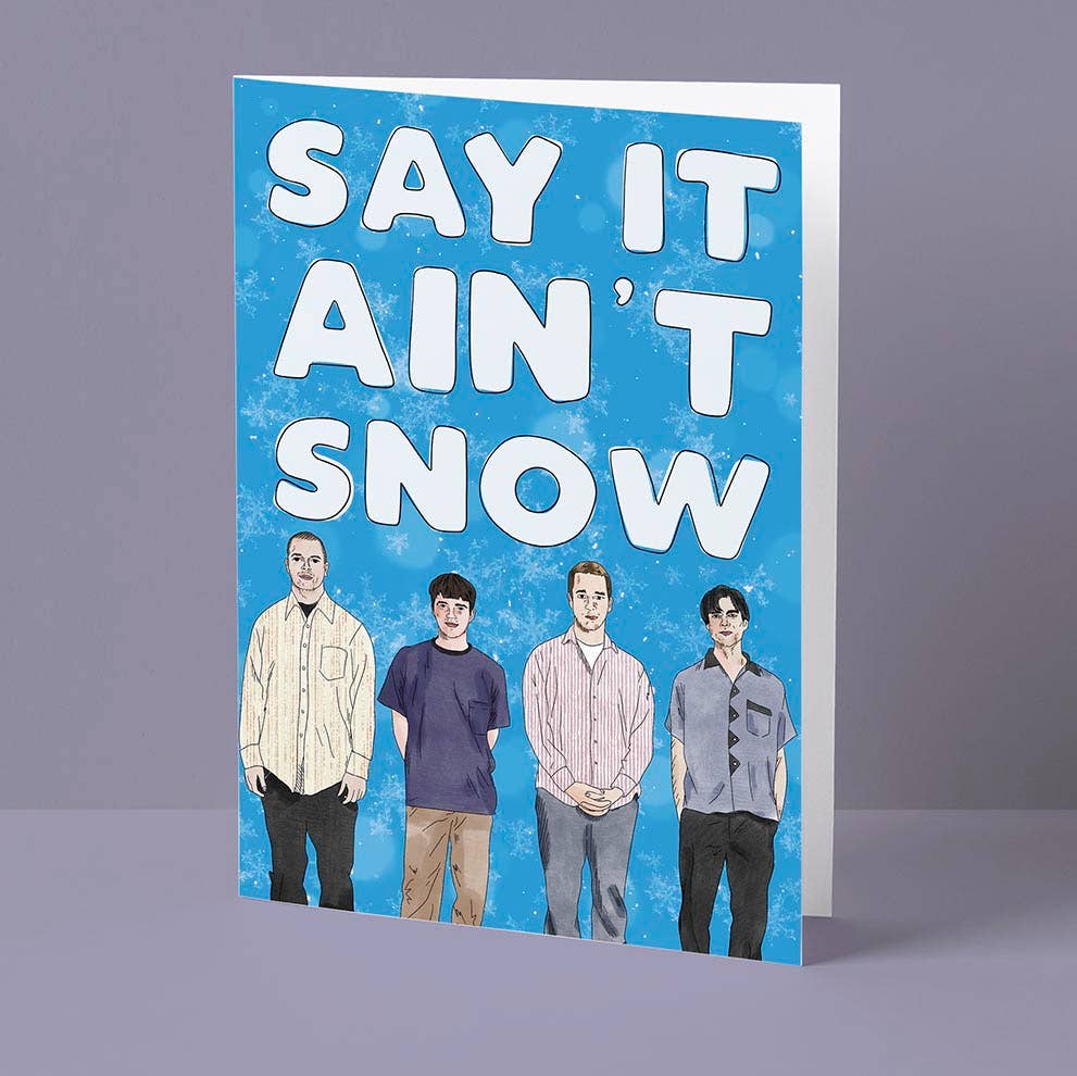 Say It Ain't Snow Holiday Card