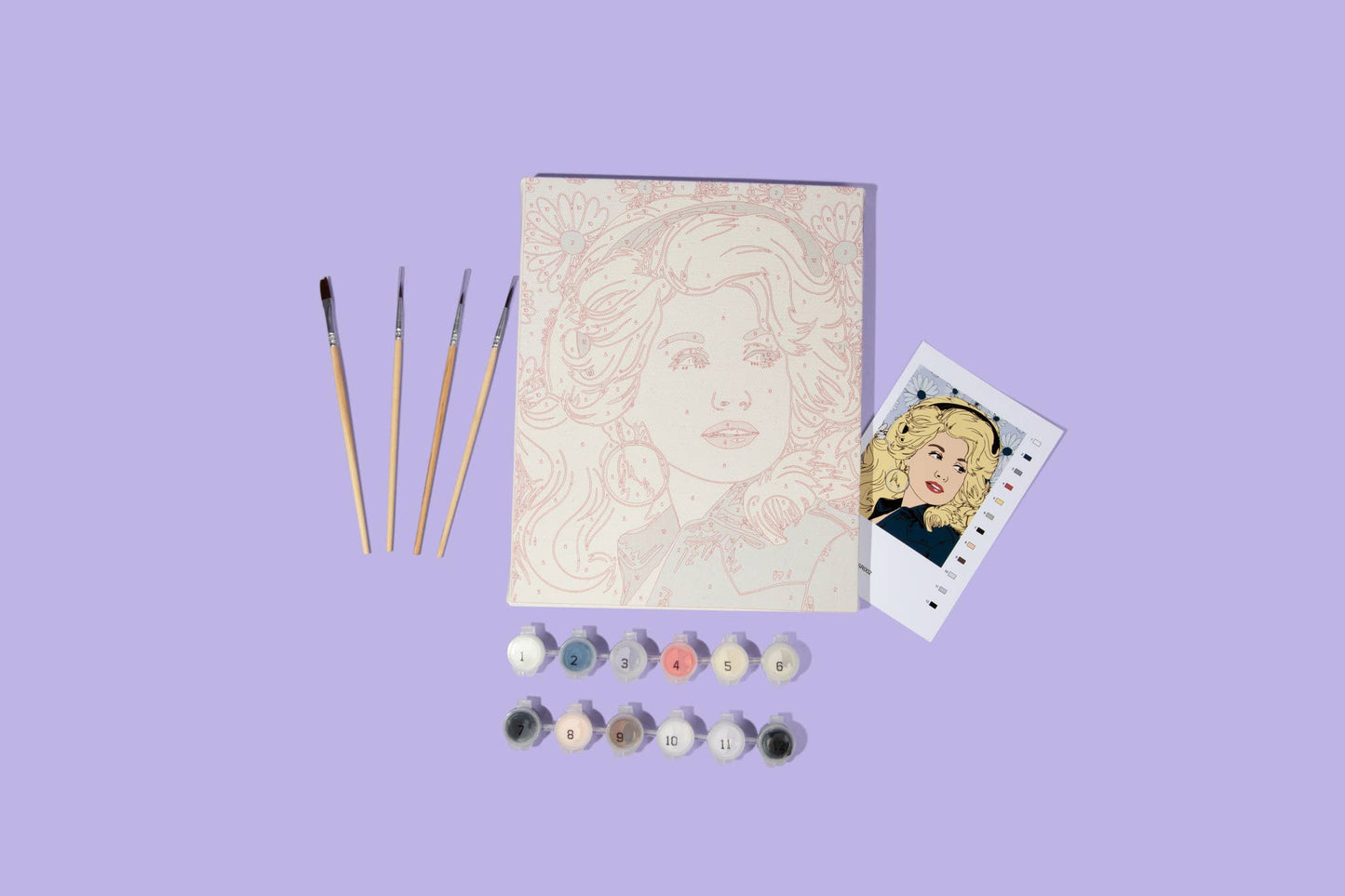 Dolly Paint By Numbers Kit