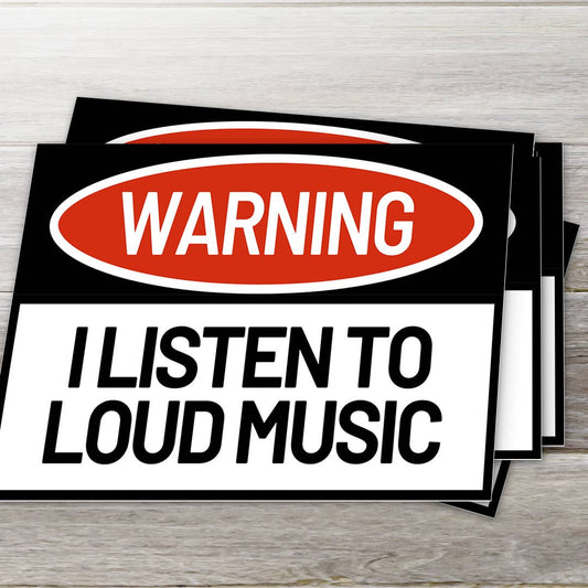Warning - I Listen To Loud Music: 2
