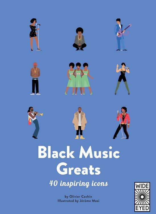 Black Music Greats: 40 Inspiring Icons: Paperback