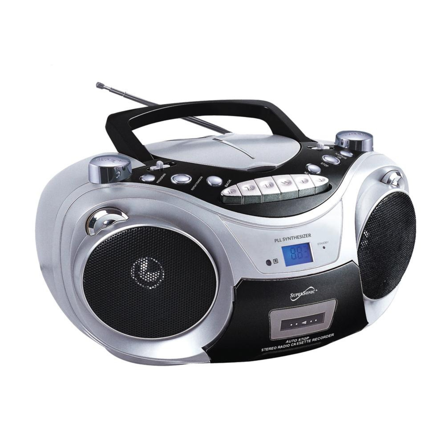 Supersonic Portable Bluetooth Audio System & Recorder